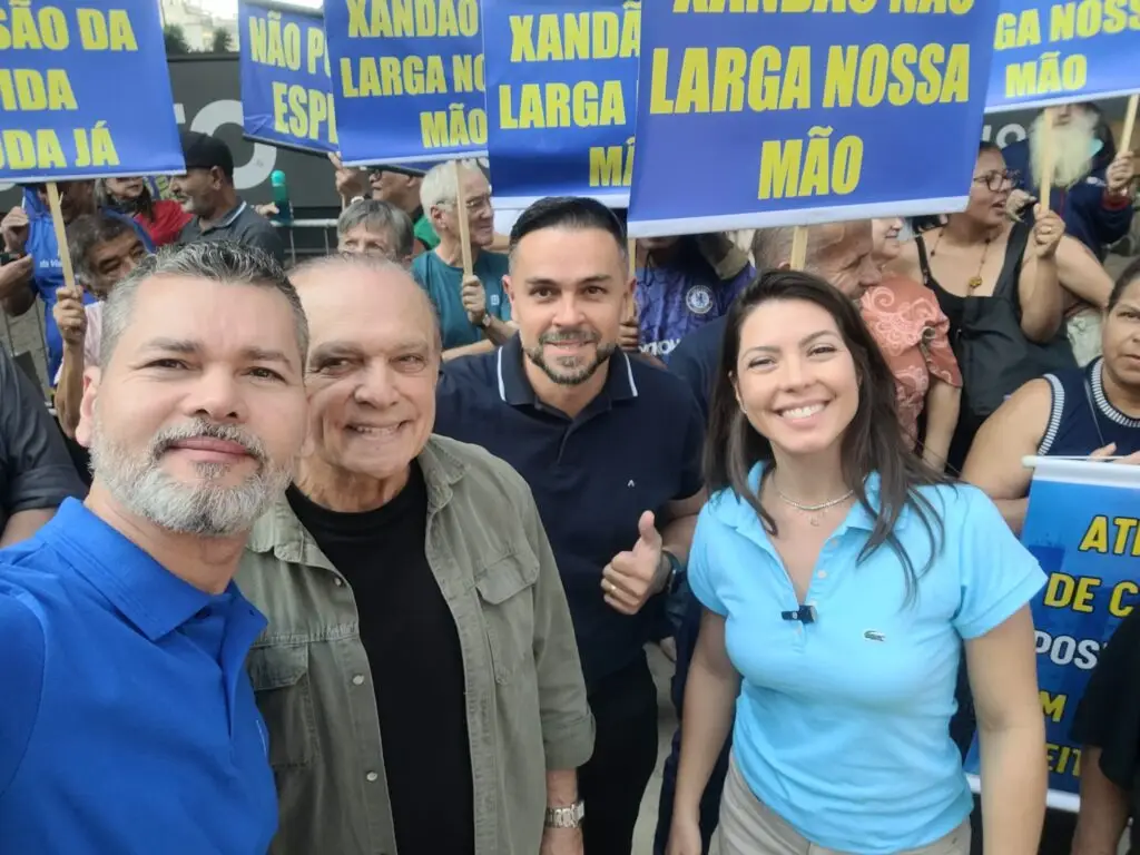 A manifestação teve a presença de vários ativistas pelos idosos: Milton Dantunes, Luiz Medeiros, Thiago Parijiani e Thais Coelho marcaram presença.